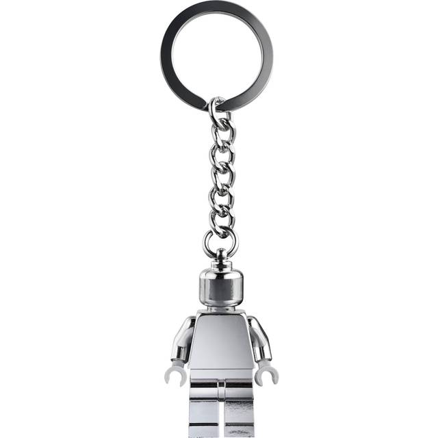 Nyckelring med minifigur - silver