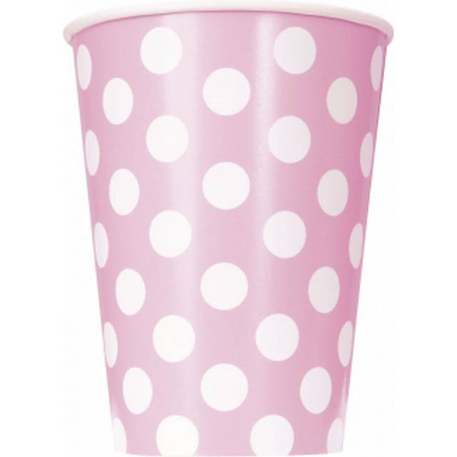 Unique Party Polka Dot Paper Cups (Pack Of 6) One Size