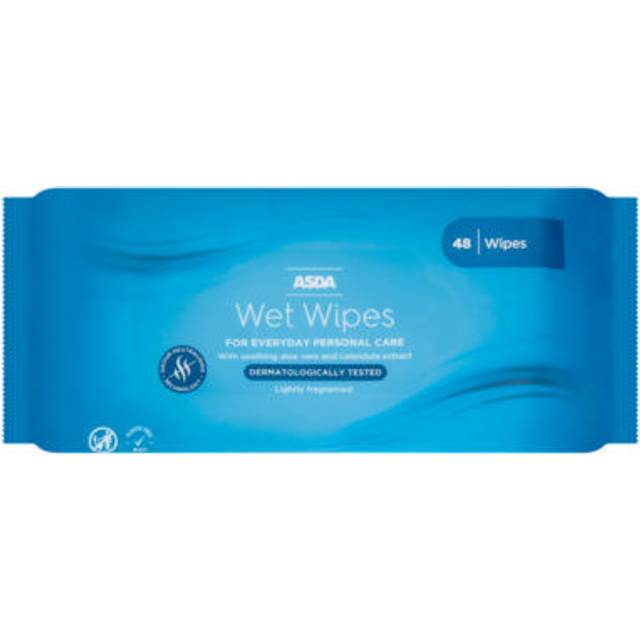 ASDA 48 Incontinence Wet wipes