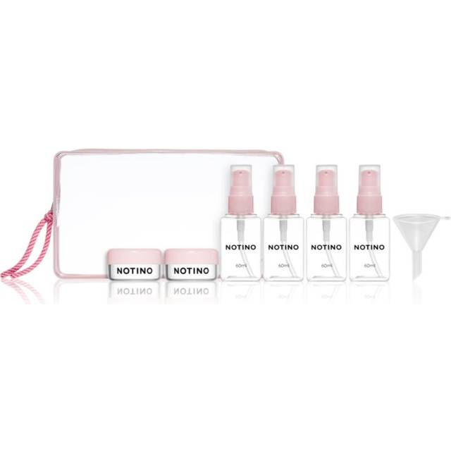 Notino Travel Collection Travel Bottle Set flaskor för resor Pink