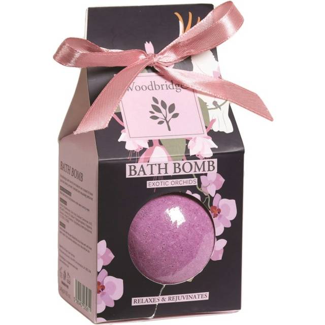 Fragranced Bath Bomb Woodbridge Exotic Orchids Floral Scented Beauty Gift