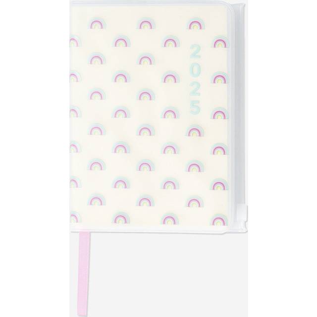 Daily Diary with Rainbows A6 - Spanish