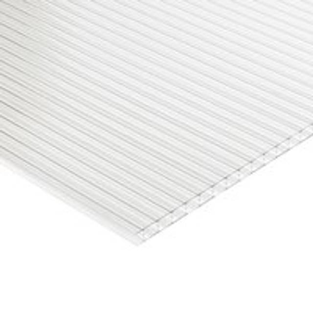 Polycarbonate16Mm Triplewall 4.0M X 980Mm Clear