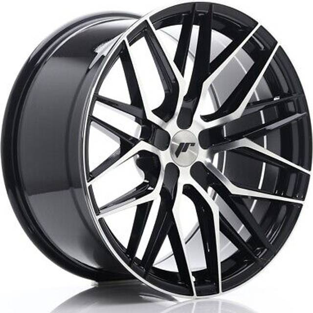 Japan Racing JR28 Black Machined Face 10X20 5/114,3 ET20-40 CB74,1