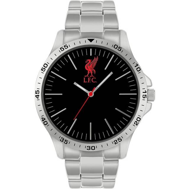 Liverpool FC Silver Liverpool Quartz Watch, Multi, Men - Print
