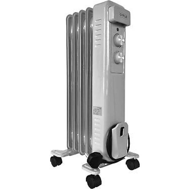 Oypla Electrical 1000W 5 Fin Portable Oil Filled Radiator Electric Heater