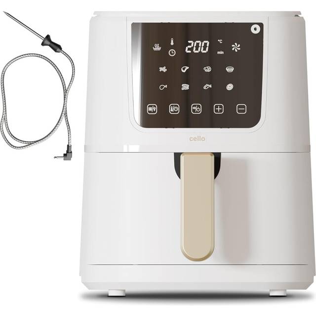 Cello af2599 perfect temp air fryer built-in thermometer for perfect meals