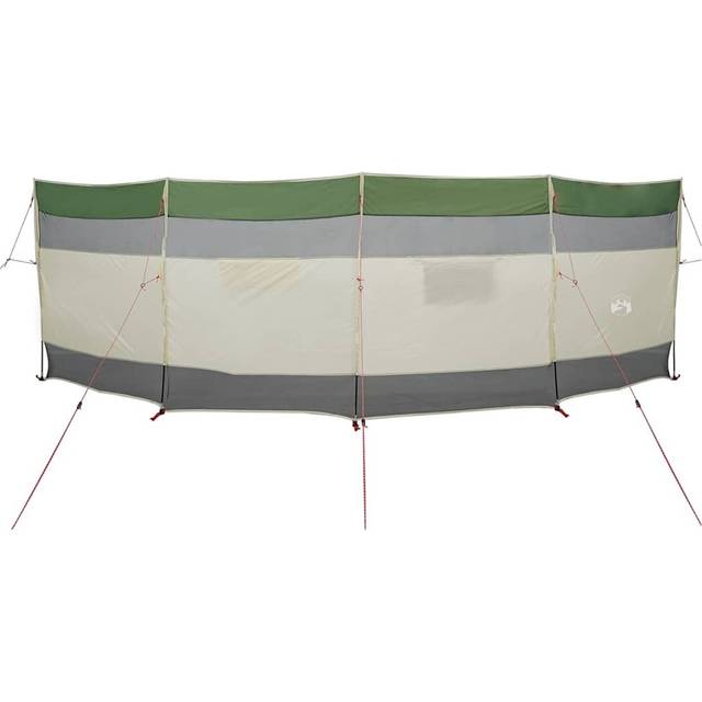 vidaXL Camping Windbreak Green 510x153 cm Waterproof