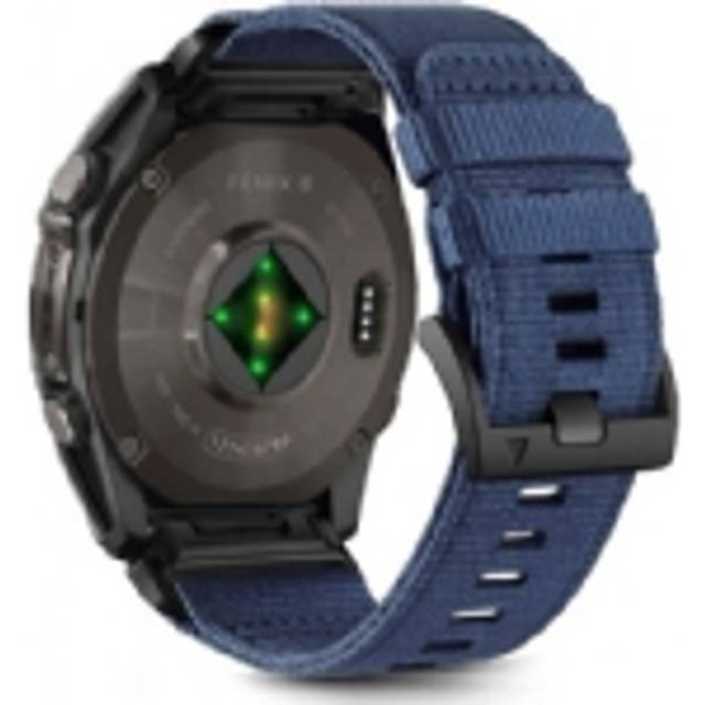 Universal Garmin 22mm QuickFit Classic Nylon Rem - Mörkblå