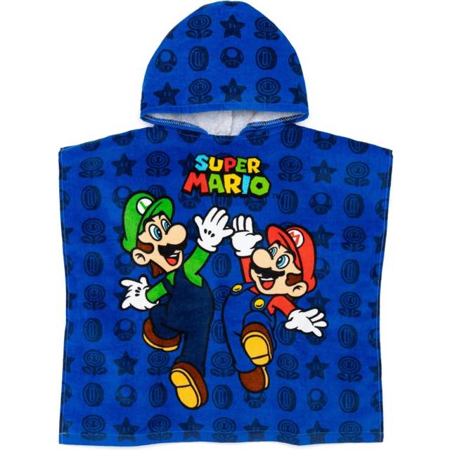 Super Mario Childrens/Kids Hooded Towel