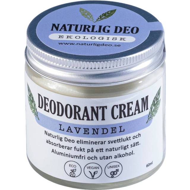 Naturlig Deo - Ekologisk Deodorantkräm Lavendel - 60 ml
