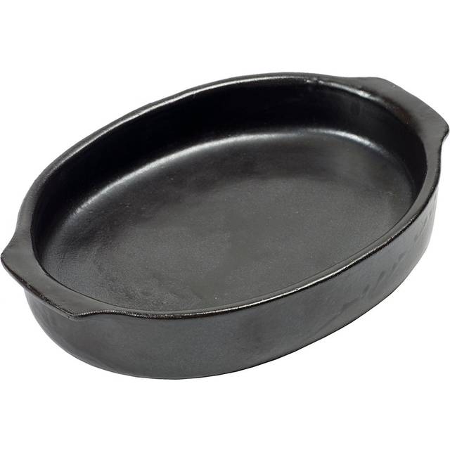 Serax Pure oval ugnsform S Black - Svart