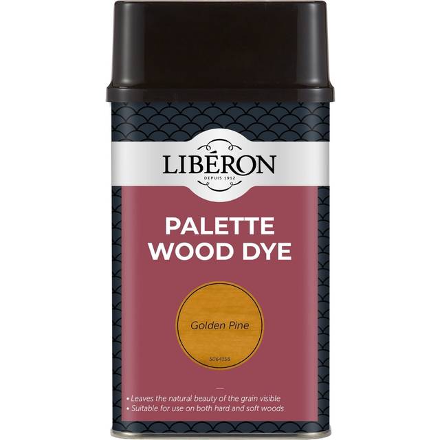 Liberon 126743 Palette Wood Dye Golden Pine 500ml