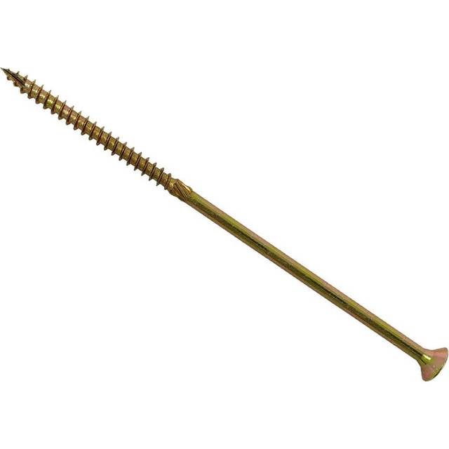 Spectre Advanced Multi-Purpose Wood Screw Box 8.0 x 200mm (50 Pack) in Gold