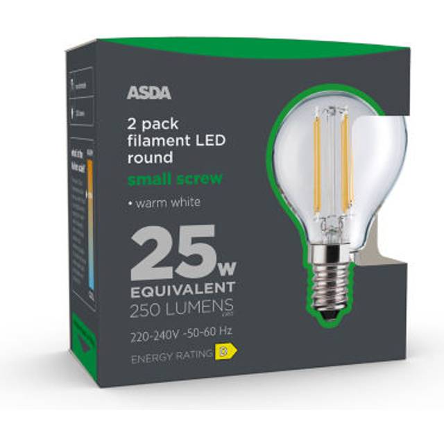 ASDA Fil Minig 250L Gl Cle E14 25H 27K Non 2P