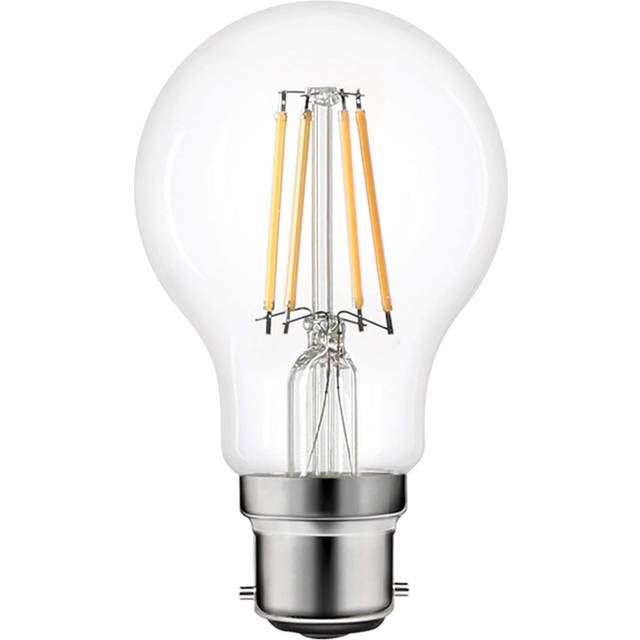 Tesco Led Filament Classic 40W Bc Warm White 2 Pack