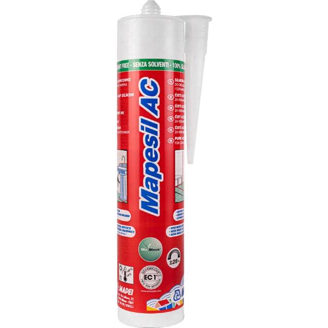 MAPEI Mapeisil AC 149 Volcano Sand Silicone Sealant 310ml - Brown - 20 x 5 x 5cm