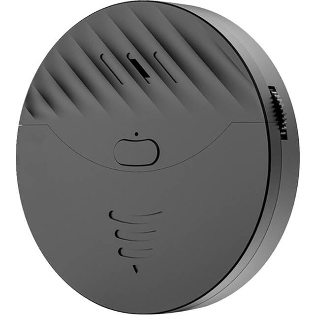 Tuya Smart WiFi Alarm Door and Window Vibration Sensor(Black)