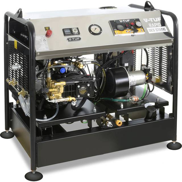 V-Tuf Rapid PTR15250 275BAR Petrol Engine Hot Water Washer 15 LPM