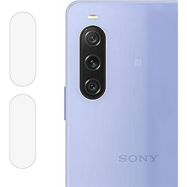 [2-PACK] Sony Xperia 10 V Kameralinsskydd i HÃ¤rdat glas