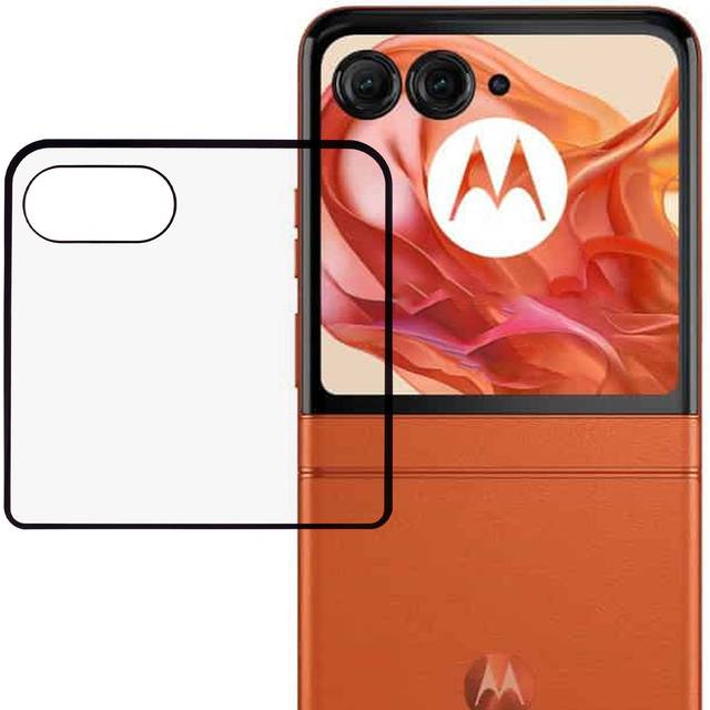 Motorola Razr 50 5G 3D Böjd Härdat Glas Bakskärmskydd – HD
