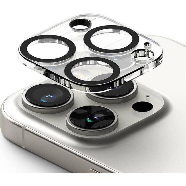 Ringke iPhone 16 Pro Kameraskydd i glas (2-pack)