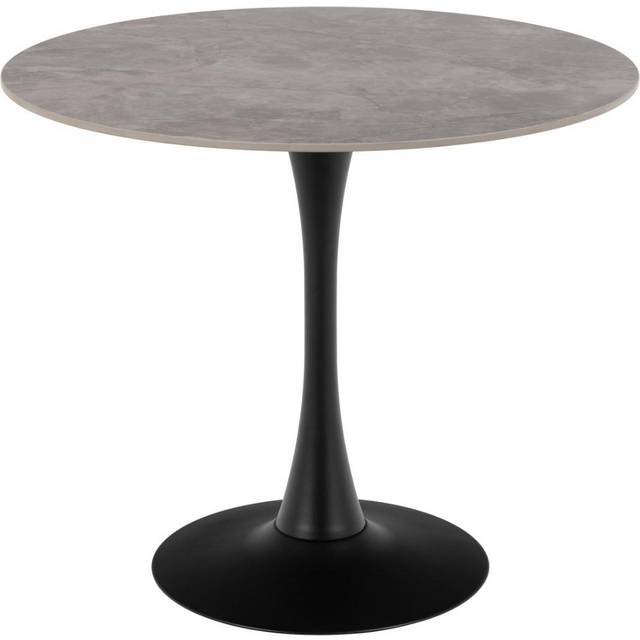 Nordform Salm 90 cm Rundt Grå Spisebord