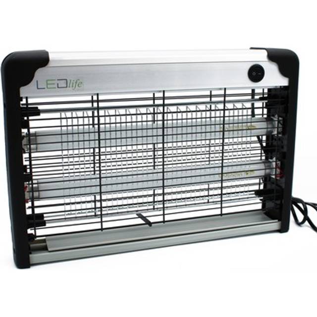 LEDlife insektslampa - 2x10W, inomhus, UV-ljus, täcker ca. 80m2