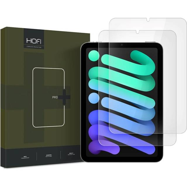 iPad Mini 2021/2024 Hofi Premium Pro+ Härdat Glas Skärmskydd - 9H - 2 St. - Genomskinlig