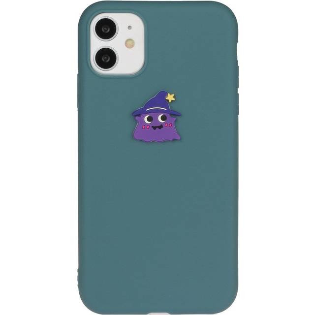 EIDERWOOD iPhone 11 Silikon Skal med Figur - Blå / Trollkarl