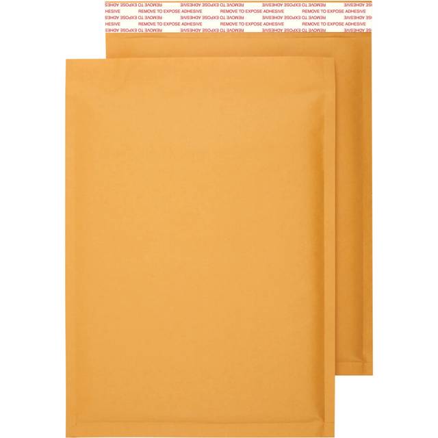 Office Depot Self-Sealing Bubble Mailers  Size 7  14 1/4in. x 19in.  Pack of 12  284341