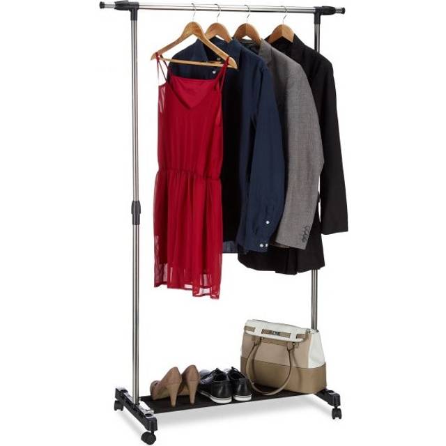 Clothes hanger on wheels