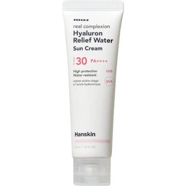 Hanskin Real Complexion Hyaluron Relief Water Sun Cream SPF30 50 ml