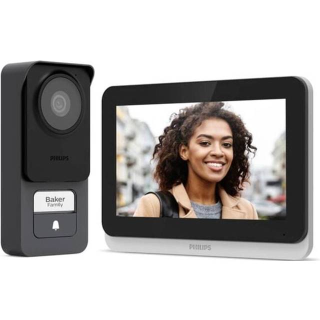 Philips WelcomeEye Connect 3 Video-porttelefon WiFi Komplett-set 1 Familjshus