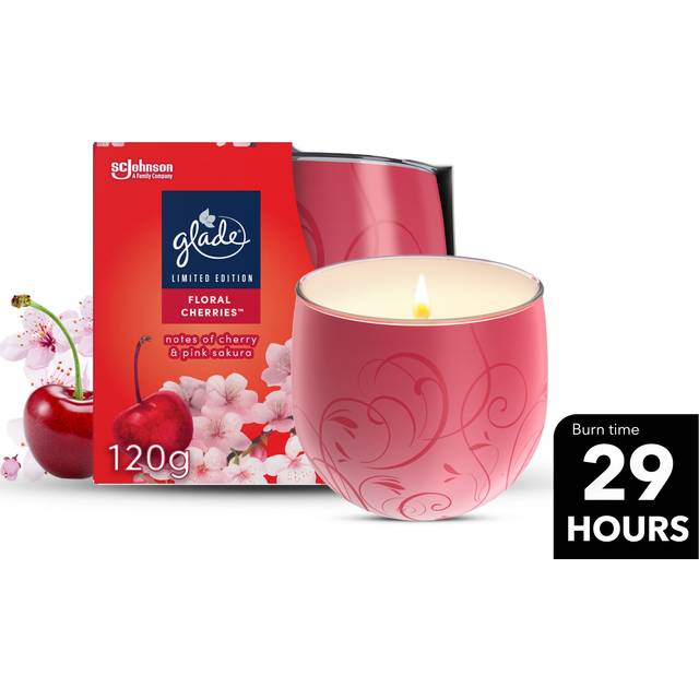 Glade Decorative Candle - Floral Cherries