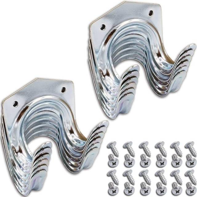 5-50pk tool hooks & screws garage garden shed wall bike hanging storage utility