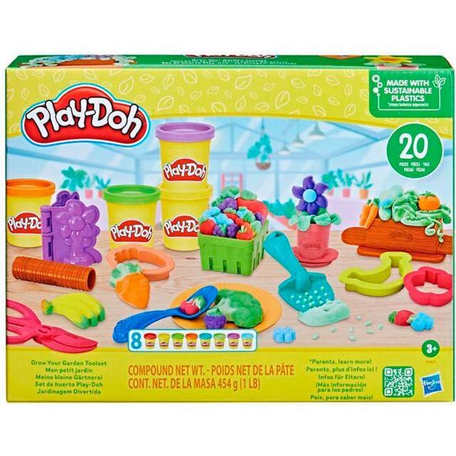 Play-Doh Grow Your Garden Kids Toys Toolset