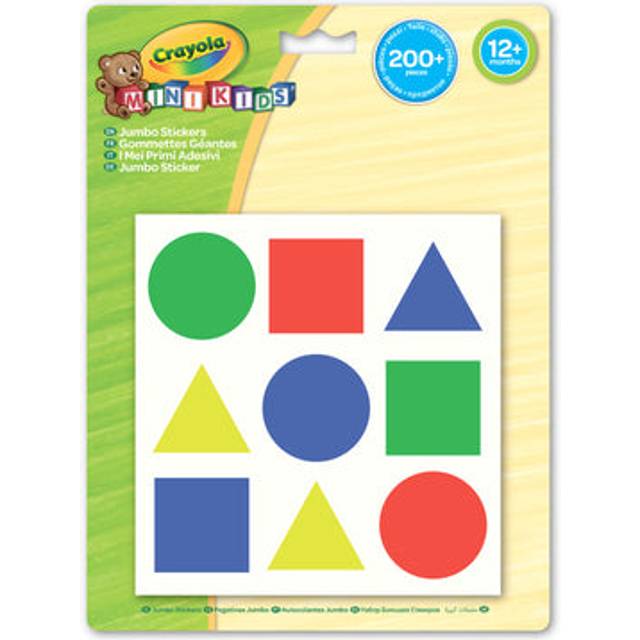 Crayola | Set of stickers | Mini kids Colors and shapes