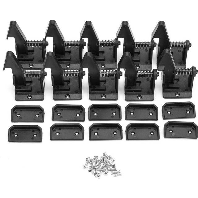 10Pcs/Set Child Safety Cupboard Locks Baby Drawer Cabinet Lock Kitchen Closets