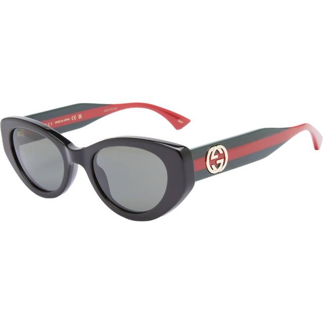 Gucci Grey Cat Eye Ladies Sunglasses GG1862S 001 52 (Dimension: 6.0000x5.0000x4.0000 inches)