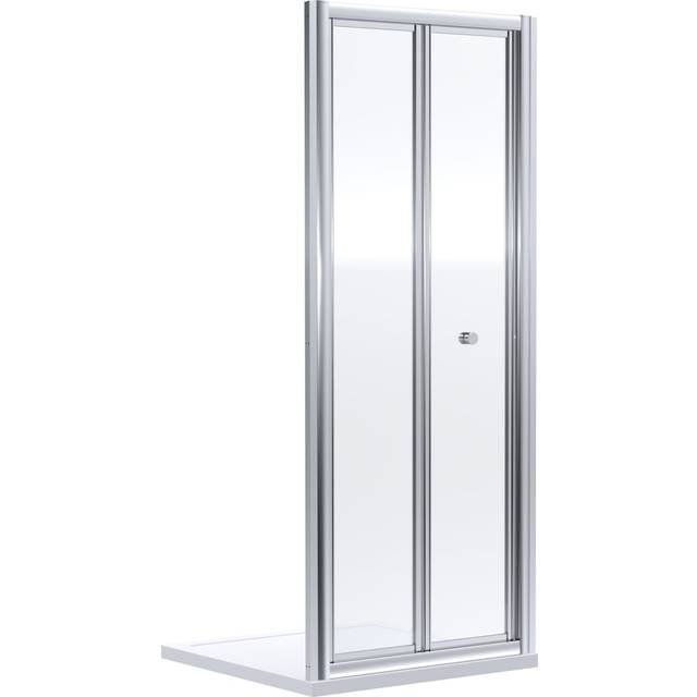 Nuie Rene Bi-Fold Shower Enclosure Door 700mm in Chrome Aluminium