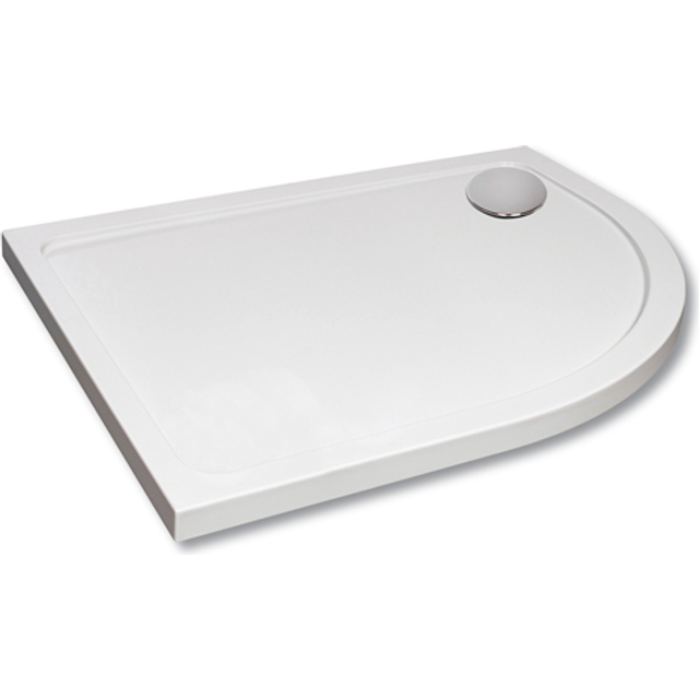 1000x800mm RH Offset Quadrant Tray - Jewel by Voda Design