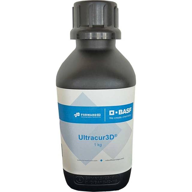 BASF Ultracur3D Rigid UV Resin RG 1100 - 1 kg - Black