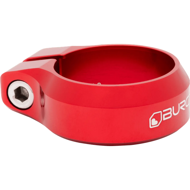 Burgtec Seat Clamp Race Red
