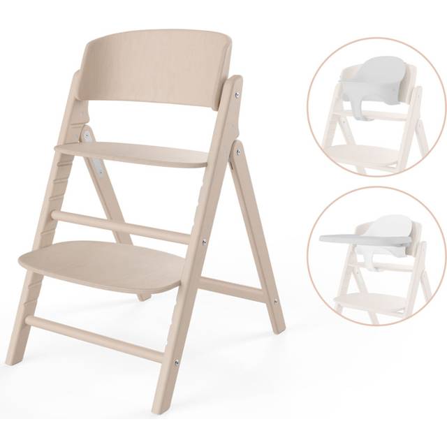 Cybex Click & Fold 3-in-1 Highchair Set, Natural