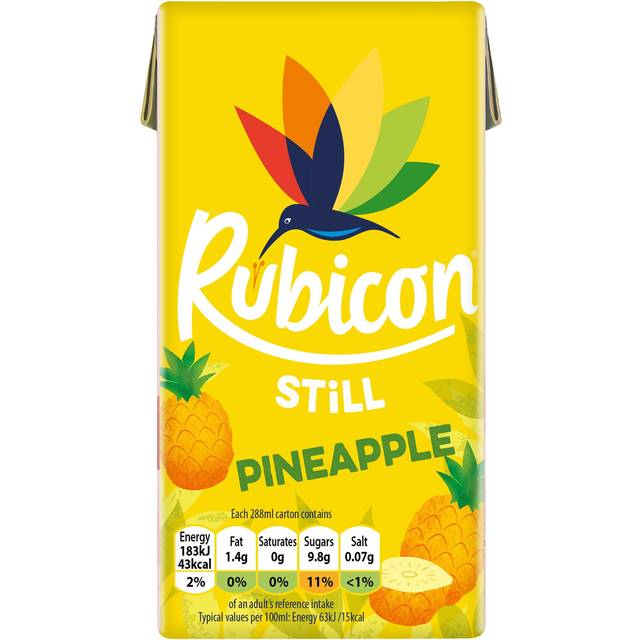 Rubicon Still Pineapple Juice Drink 288ml