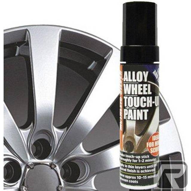 E-Tech Metallic Silver Car Alloy Wheel Professional Touch-Up Pen Stick Paint