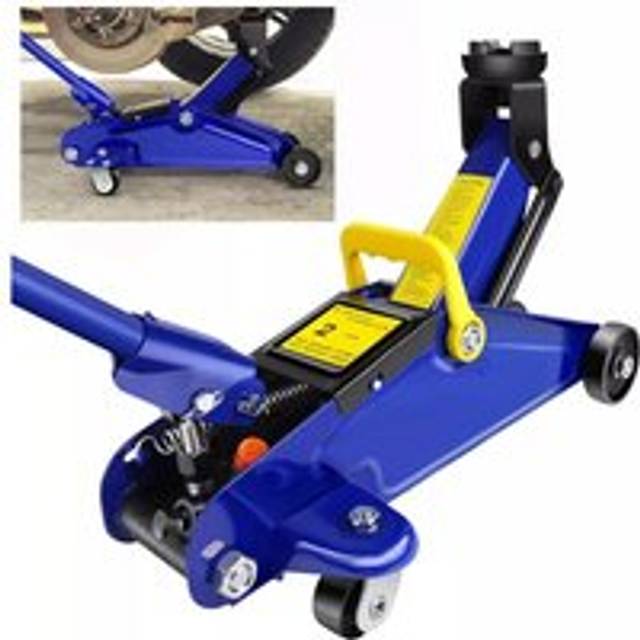 2Ton Car Repair Small Mechanical Hydraulic Floor Jack Trolly Jack Heavy Duty diy