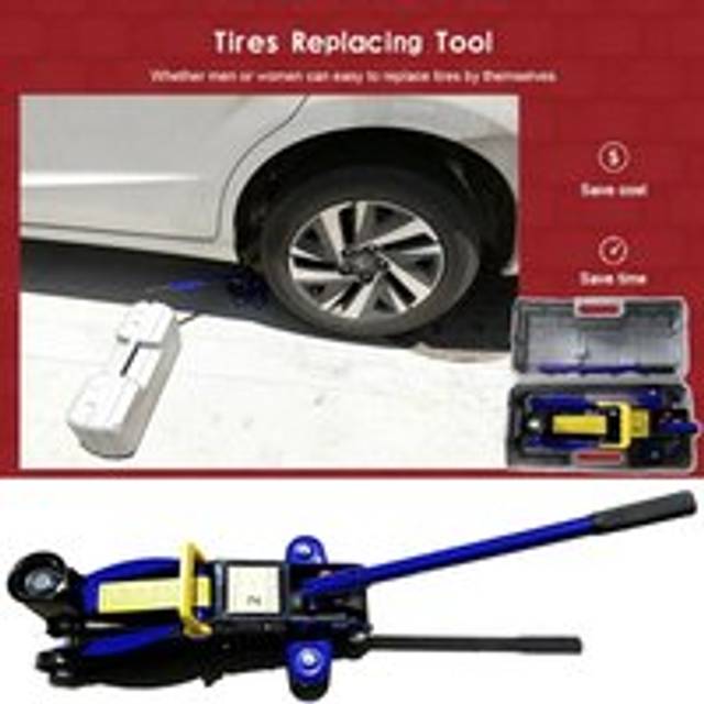 2 Ton Trolley Floor Hydraulic Car Jack Heavy Duty Auto Lift Mini Low Profile uk