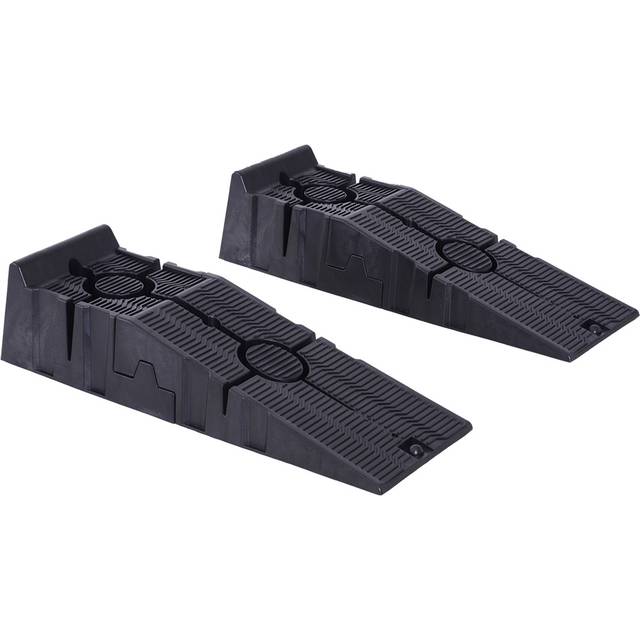 DURHAND Heavy Duty 2.5 Tonne Car Ramps - 91.0 x 30.0 x 21.0cm